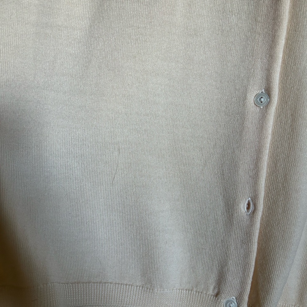Pendleton Soft Cream Cardigan - Picture 5 of 5